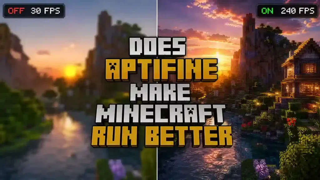 Does OptiFine Make Minecraft Run Better