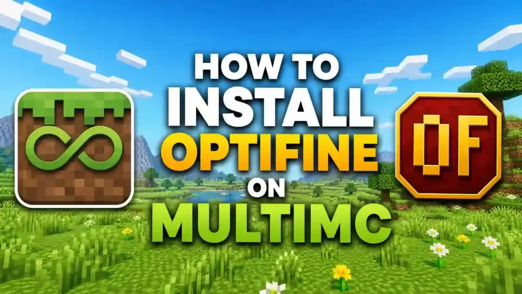 MultiMC instance with OptiFine installed for improved FPS and shader support