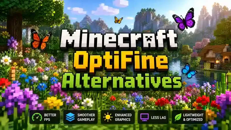 Minecraft OptiFine alternatives comparison for improving FPS and shaders