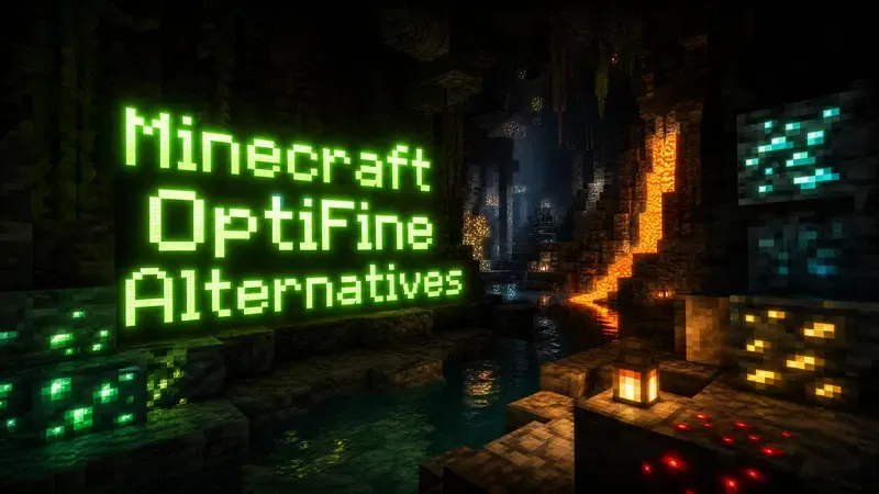 FerriteCore memory optimization as a Minecraft OptiFine alternative