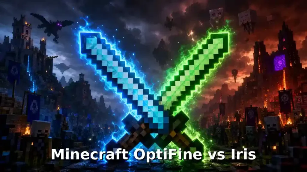 Minecraft OptiFine vs Iris shaders mods FPS explained