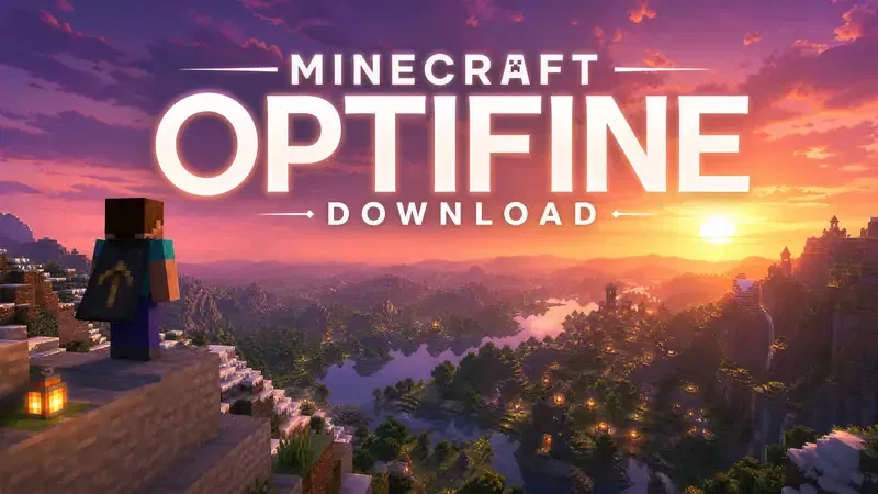 Minecraft OptiFine Download latest version official installer with installation setup for improved FPS and HD graphics.