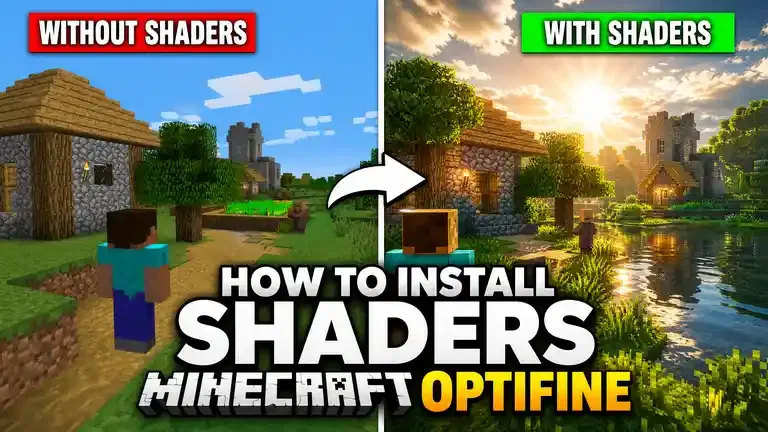 how to install shaders minecraft optifine