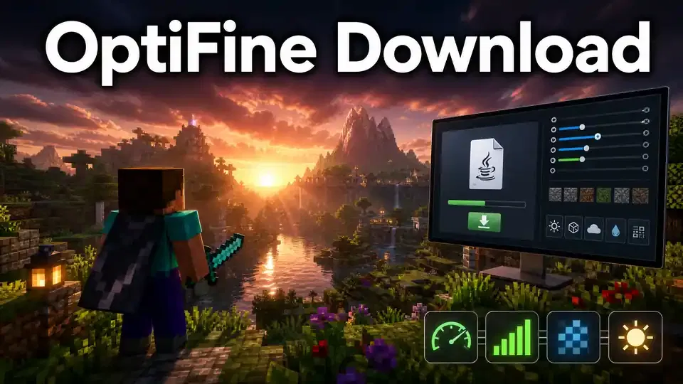 OptiFine versions and Minecraft compatibility options