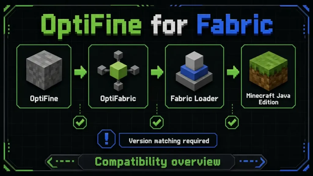 Comparison of OptiFine for Fabric with Sodium and Iris