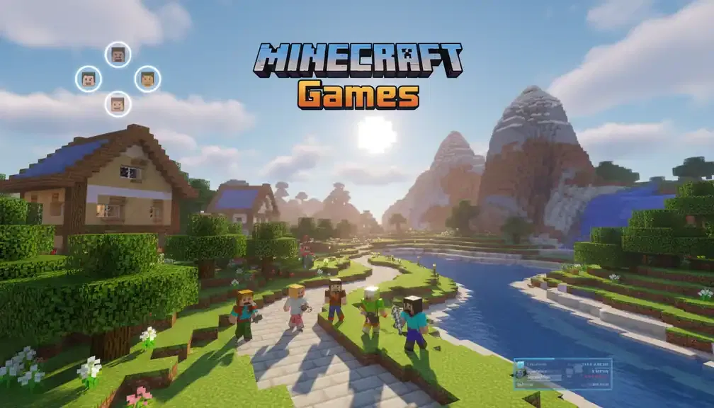 Minecraft online multiplayer gameplay with friends