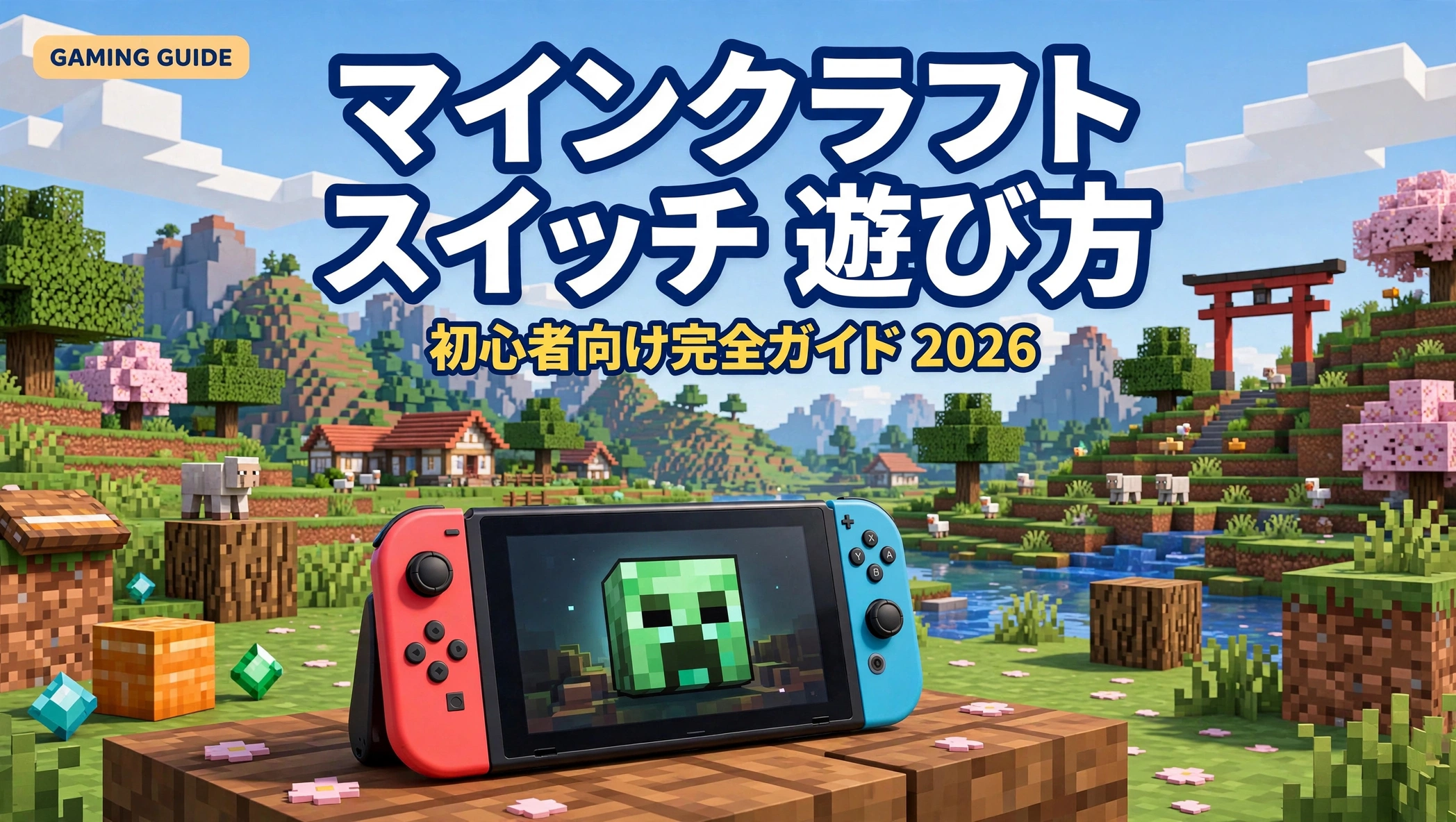 マインクラフト スイッチ 遊び方の初心者向け完全ガイド 2026