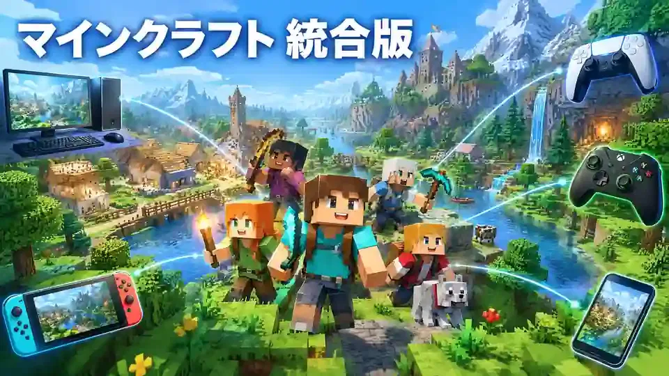 マインクラフト統合版のクロスプレイ