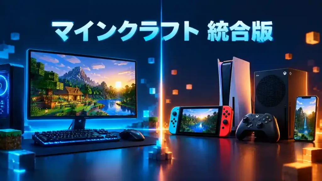 マインクラフト統合版とJava版の違い