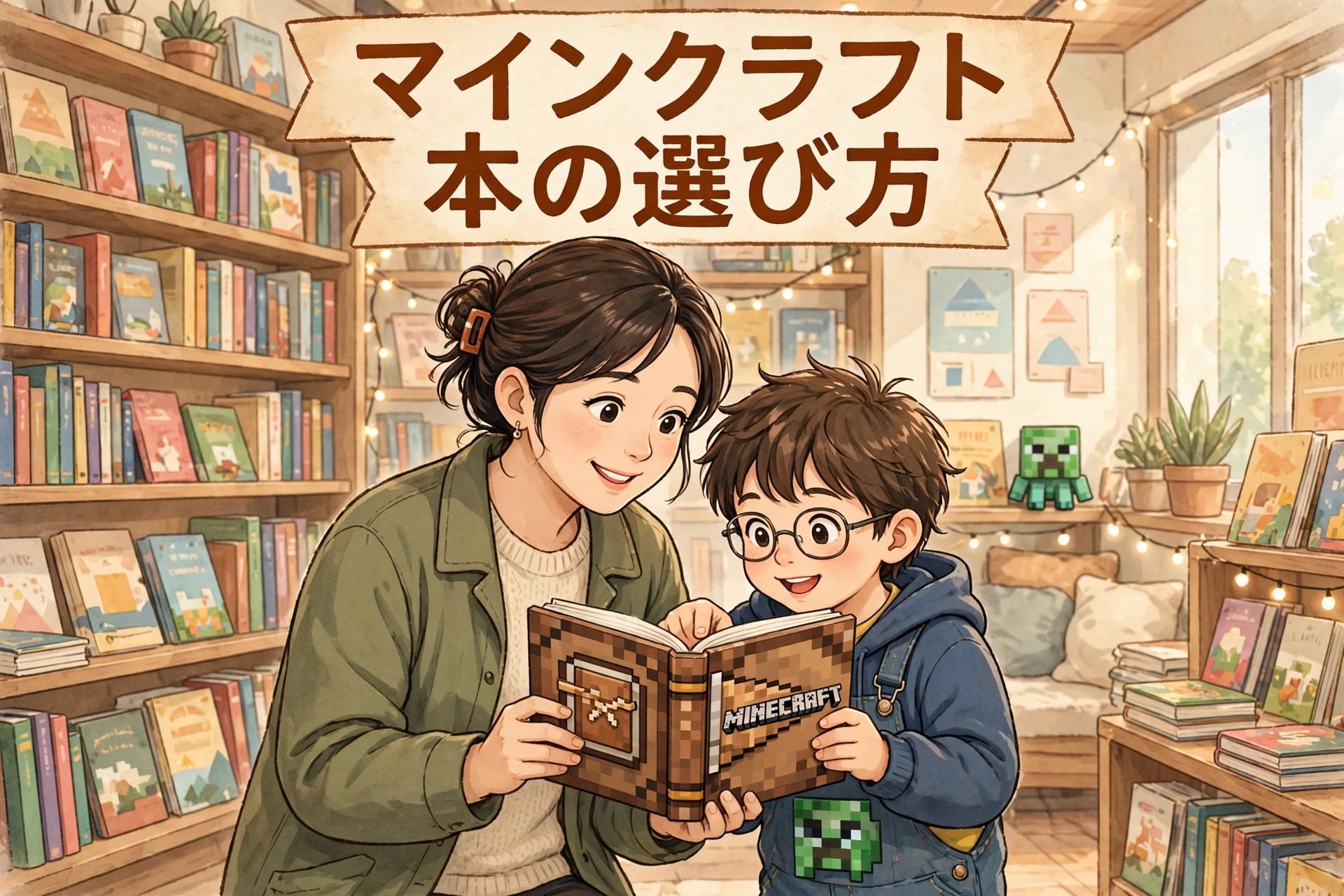 マインクラフト 本の選び方