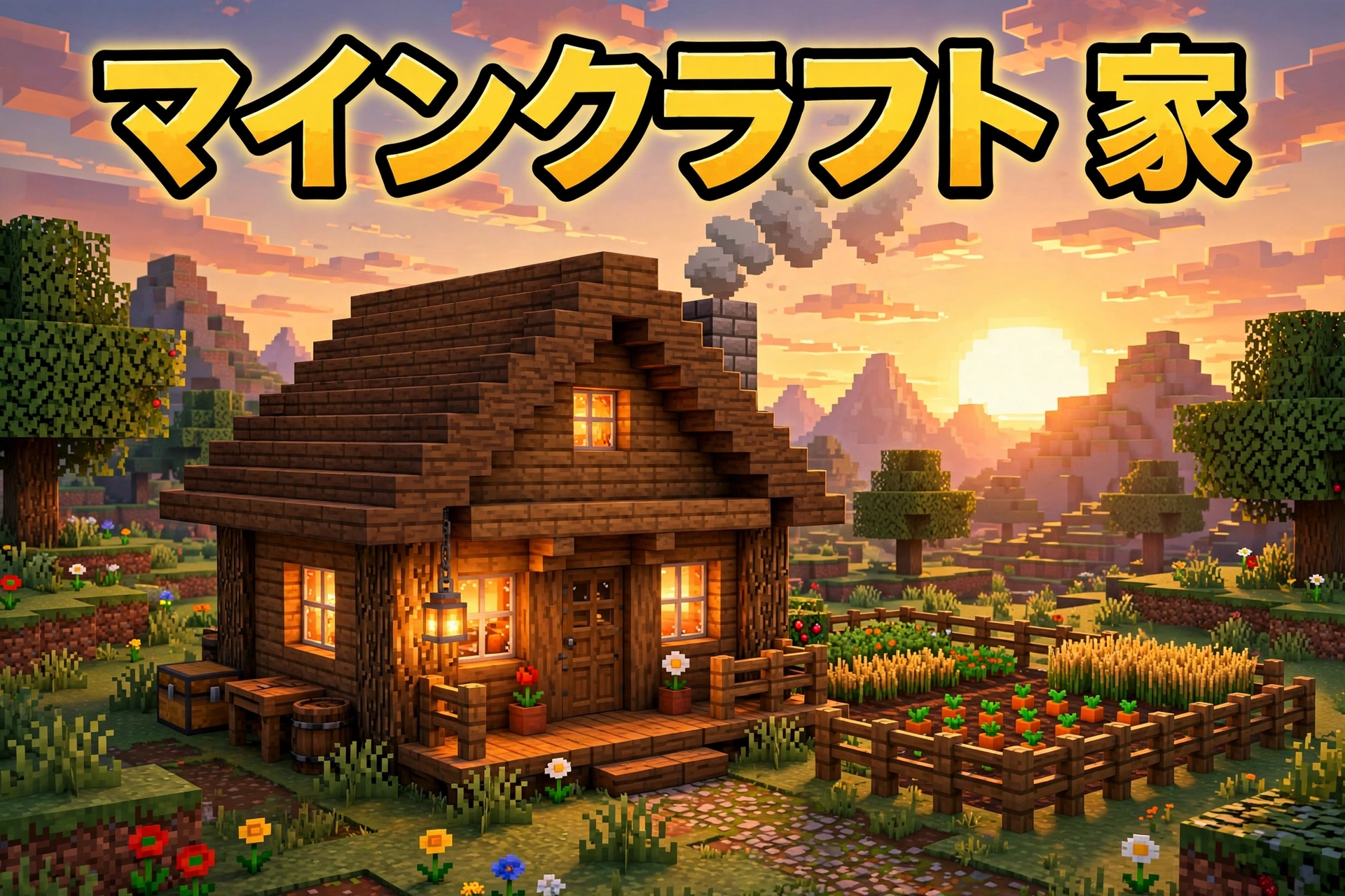マインクラフト 家