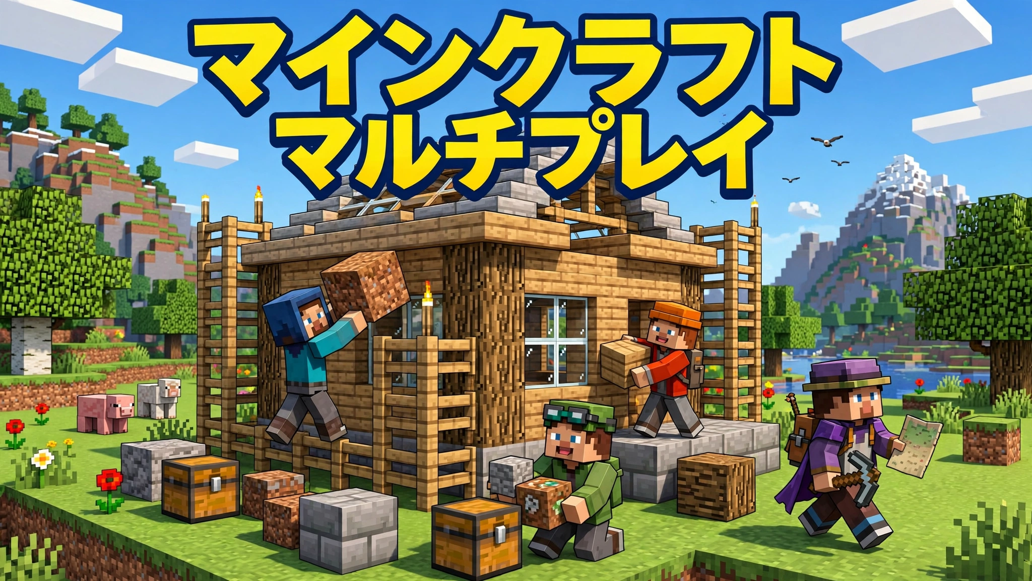 マインクラフト マルチプレイ